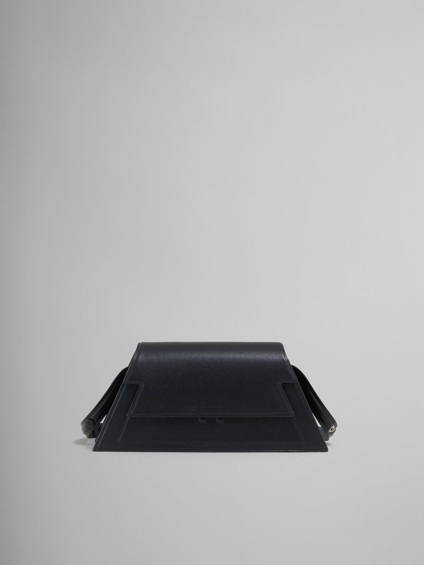 Medium Trunkoise bag in smooth light blue leather - Shoulder Bag - Image 1