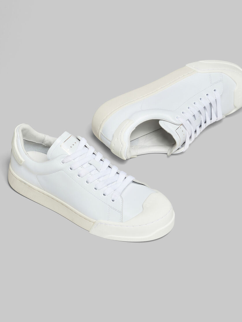 Dada Bumper sneaker in white and yellow leather - Sneakers - Image 5