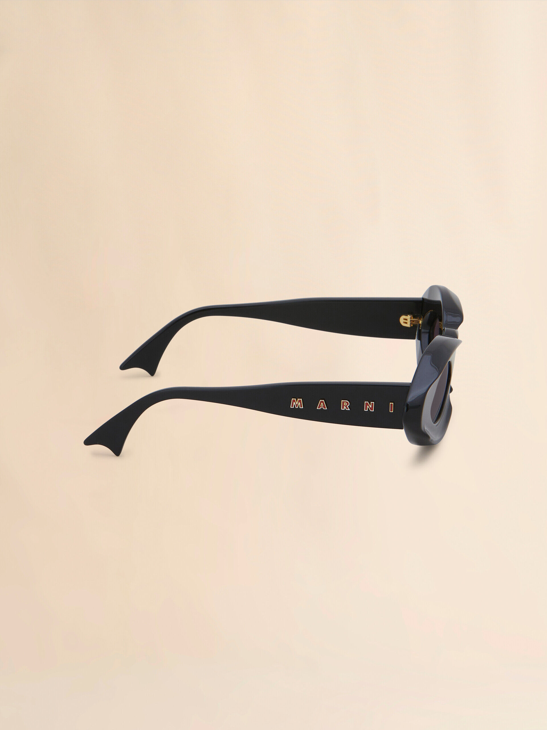 Black Dark Doodad Sunglasses | Marni