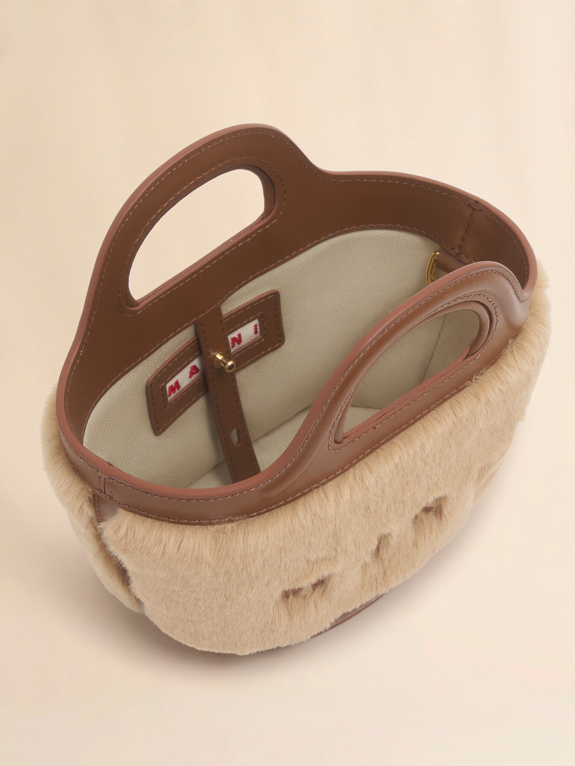 MARNI かごバッグ TROPICALIA バケットバッグ マルニ ピンク