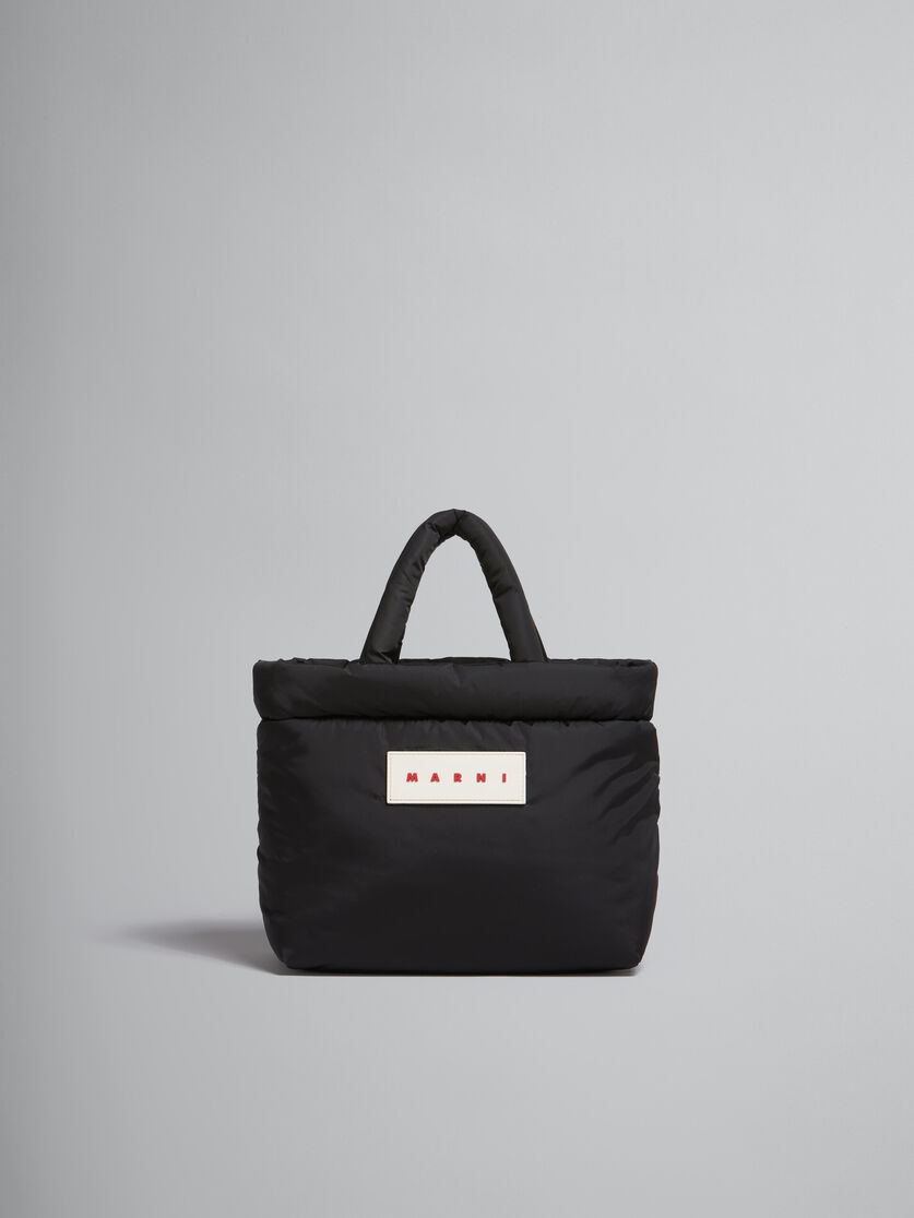 Black Puff mini tote bag - Handbag - Image 1