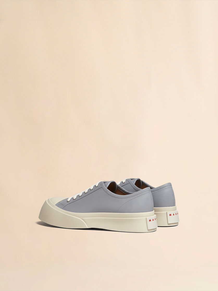 Grey nappa leather Pablo sneaker - Sneakers - Image 3
