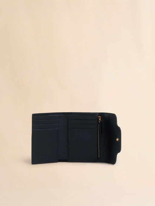 Black leather Trunkaroo trifold wallet - Wallets