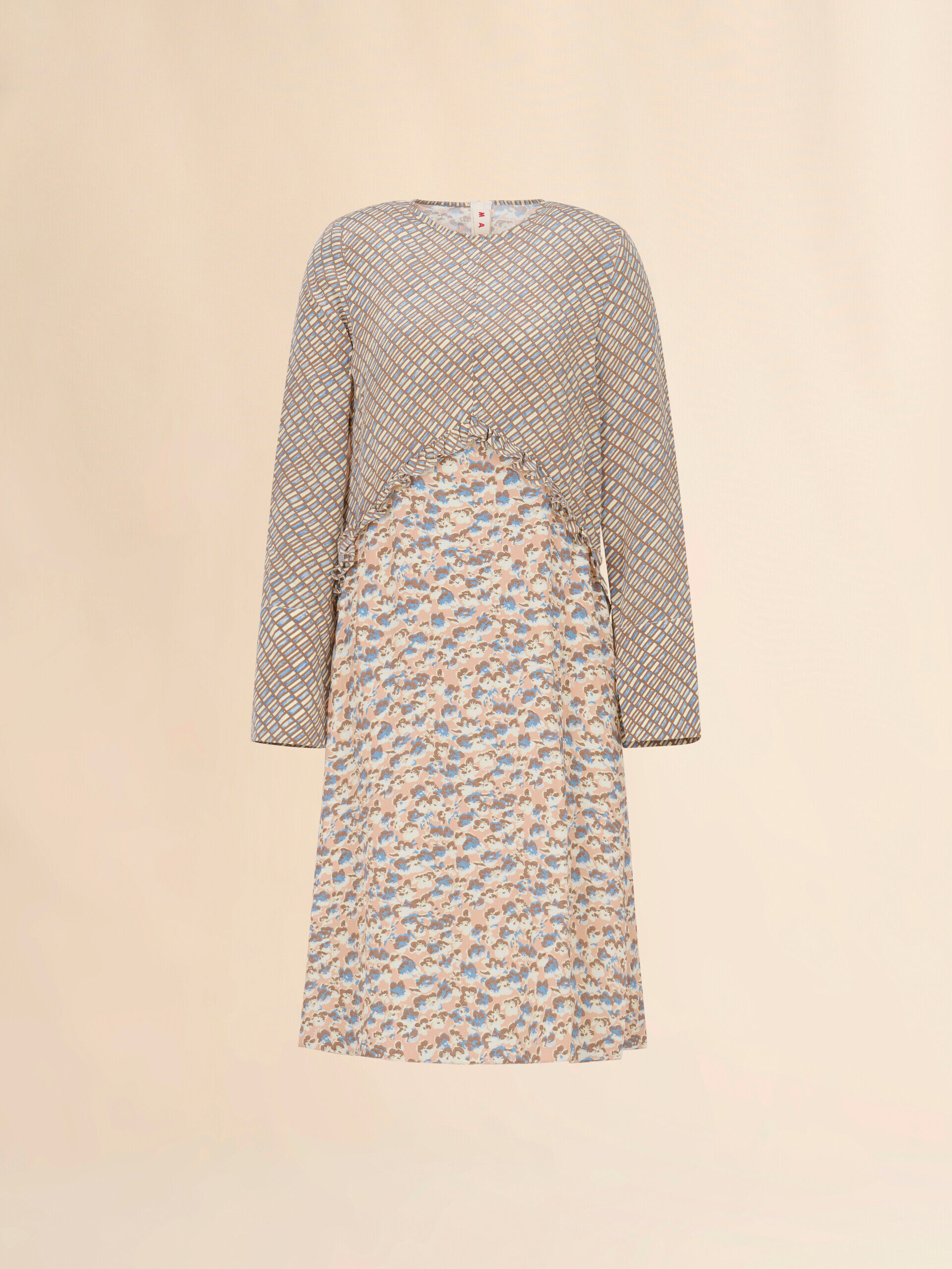 新作美品　定価28万円　MARNI マルニ　ベルト付　ドレス　ロング　ワンピース MARNI/マルニ】総柄ワンピースを入荷致しました。[2023.05.08発行