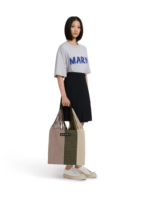 ウッド MARNI MARKET HAMMOCK BAG - ハンドバッグ