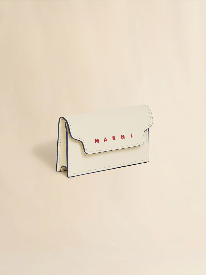 クリーム レザー製名刺入れ, Image 3