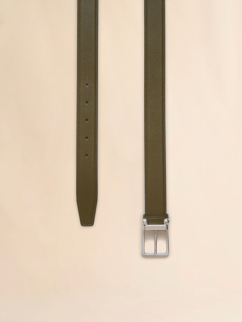 Black leather Trunkaroo belt - Belts - Image 3