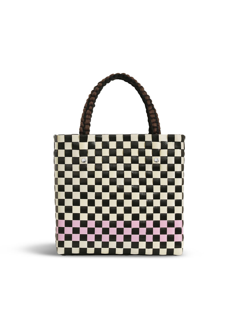 スクエアウォーブン素材製 MARNI MARKET BASKETバッグ - ハンドバッグ - Image 3