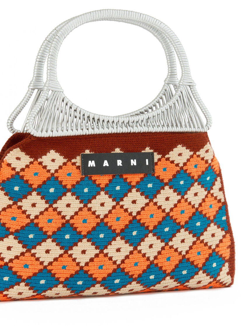 アラベスク コットンニット製 MARNI MARKET ハンドバッグ - ショッピングバッグ - Image 4