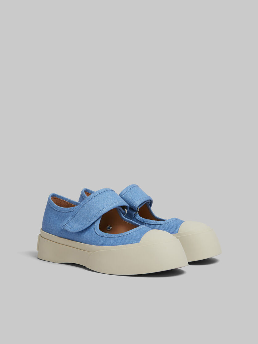 Light blue denim Mary Jane sneaker - Sneakers - Image 2