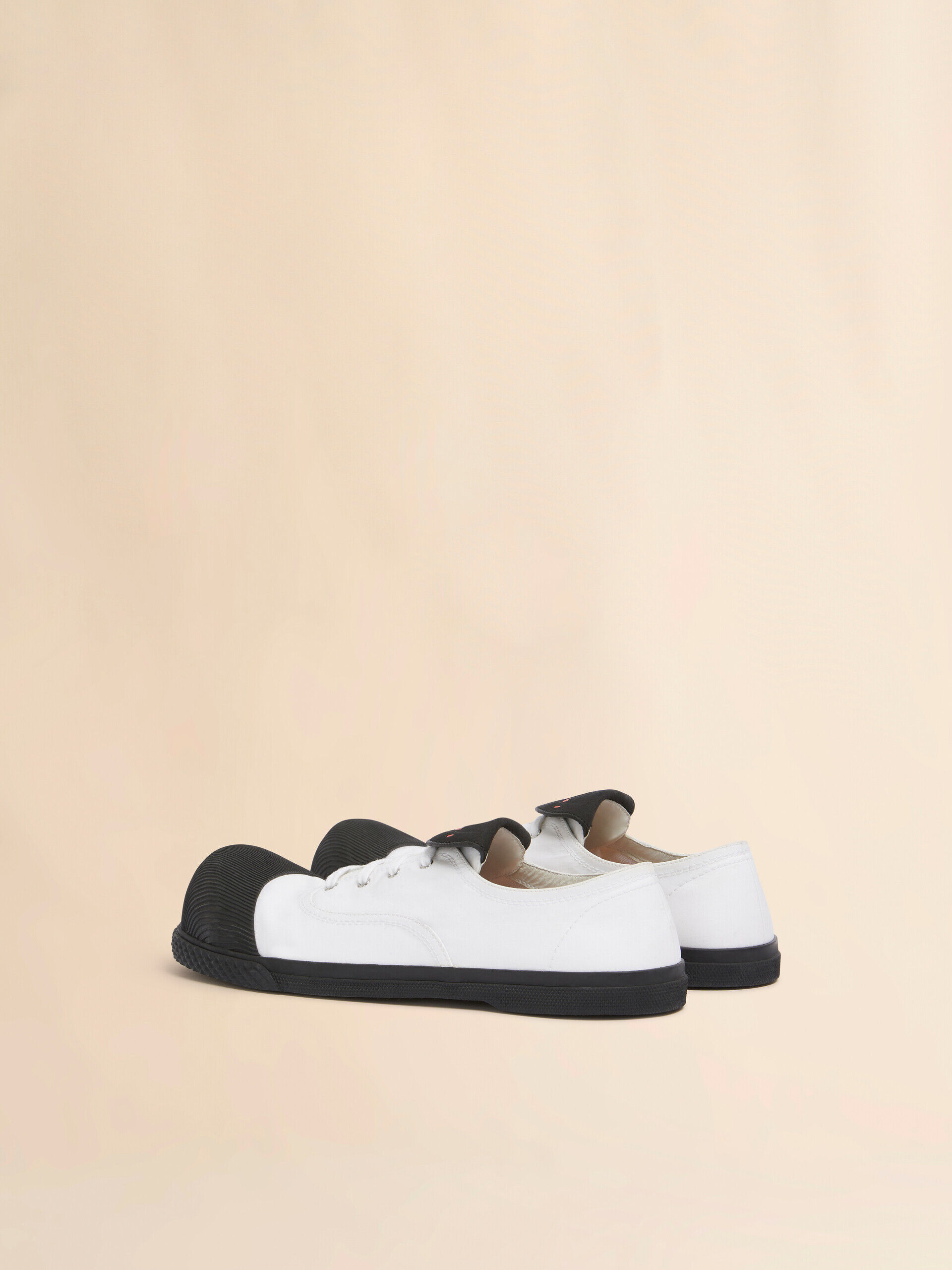 White canvas New Wave sneaker | Marni
