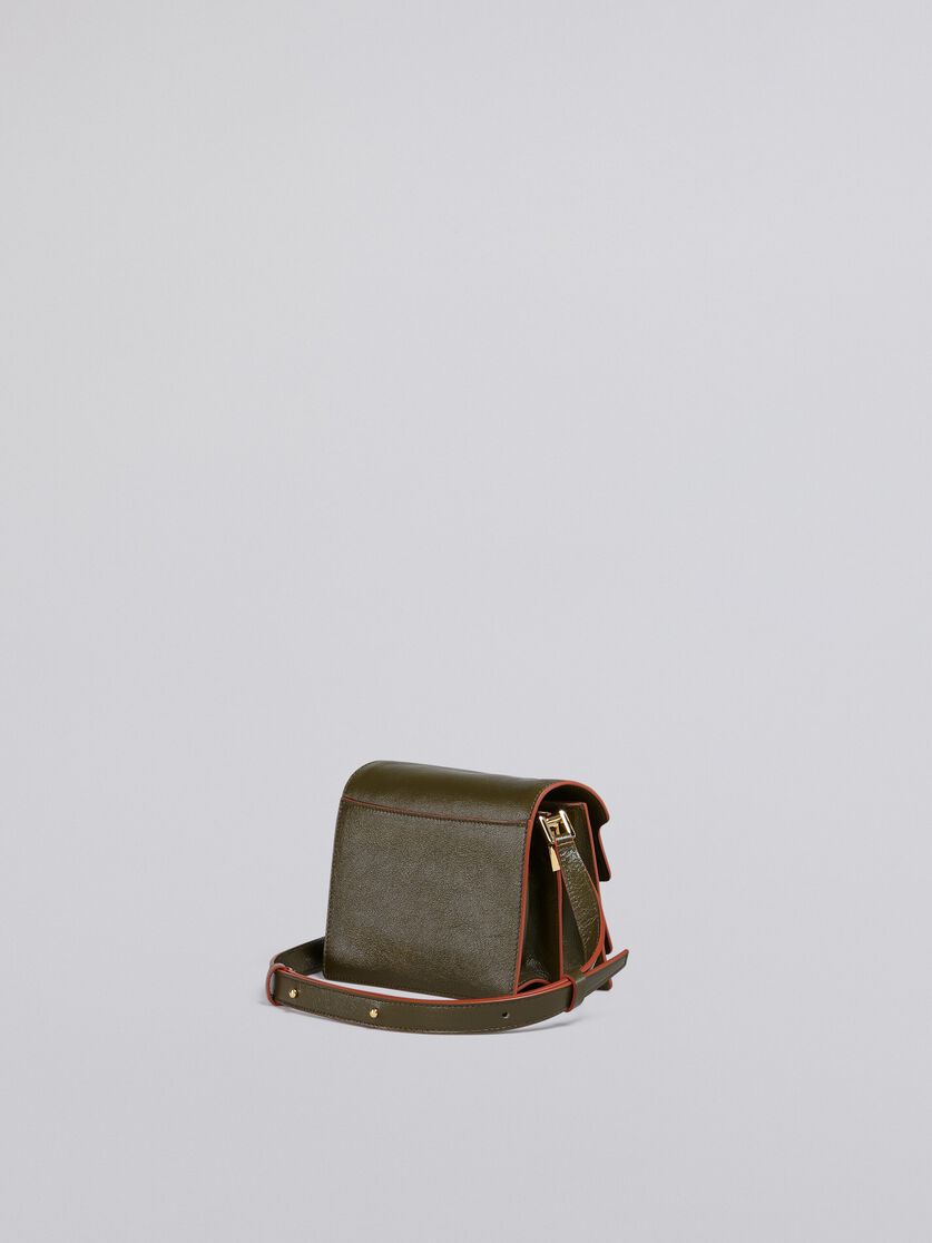 TRUNK SOFT mini bag in green leather - Shoulder Bags - Image 2