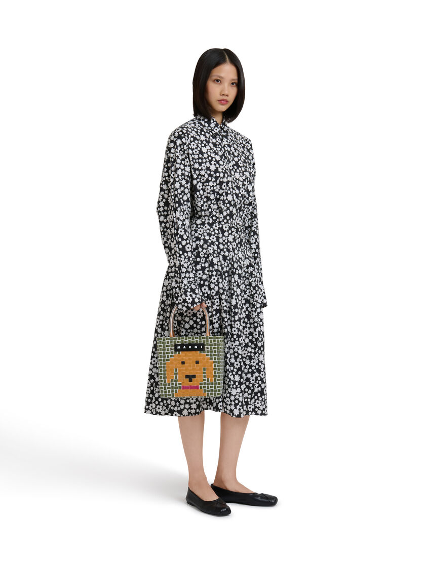 ピンクドッグ MARNI MARKET ANIMAL BASKET - ショッピングバッグ - Image 2
