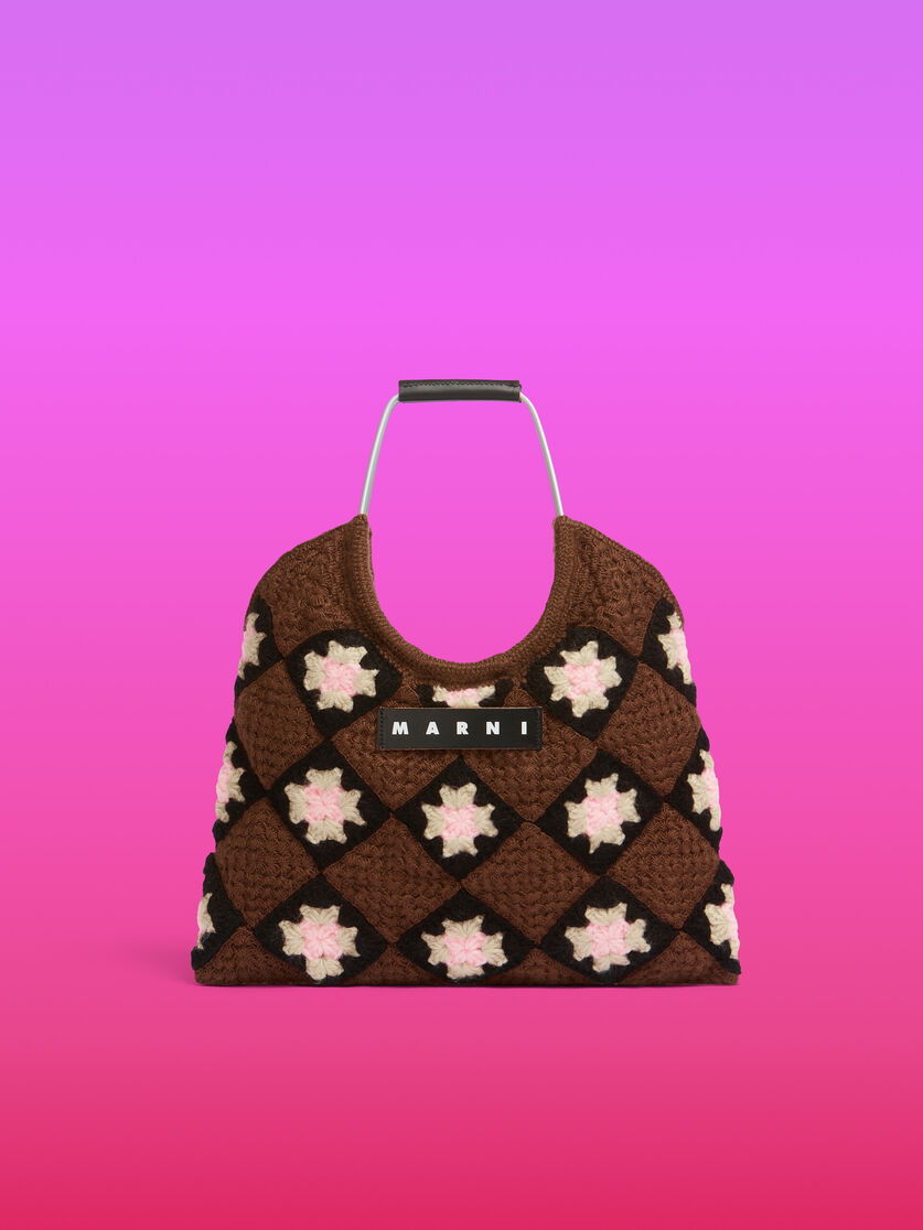 ブラウン クロシェ Marni Market Hedgeバッグ - ショッピングバッグ - Image 1