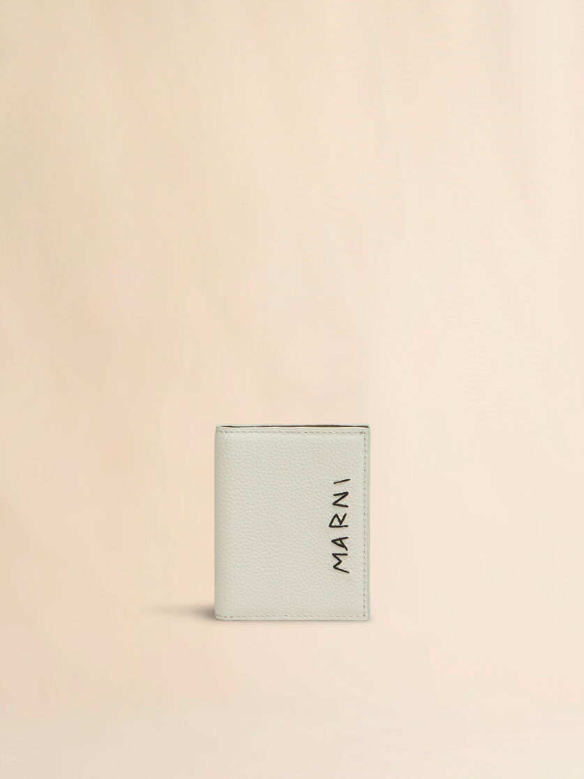 Black leather key holder with Marni Mending - Wallets - Image 1