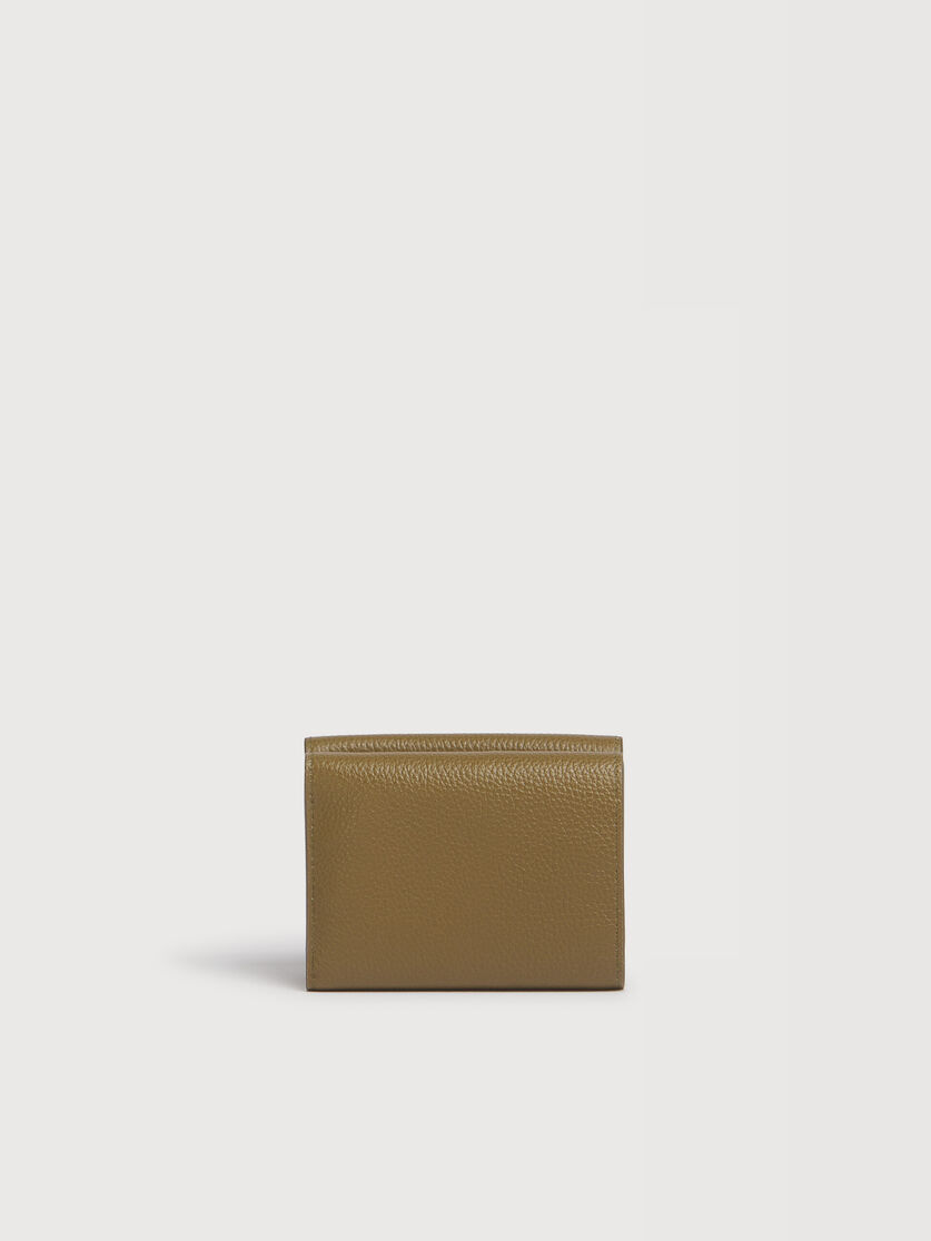 ブラウン レザー Marni Mending 三つ折りウォレット, Image 3