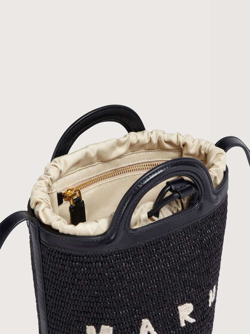 ブラック  TROPICALIA BASKET BAG SMALL, Image 3