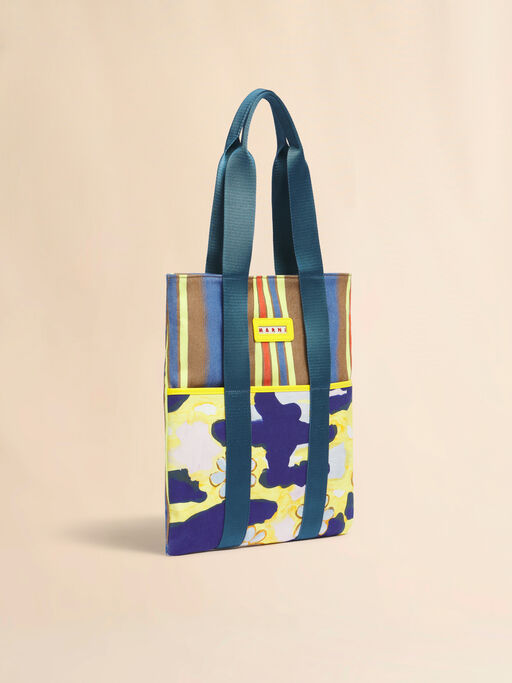 Multicolour cotton tote bag - Shopping Bags