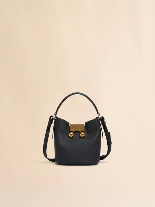 Black leather Trunkaroo bucket bag - Shoulder Bags