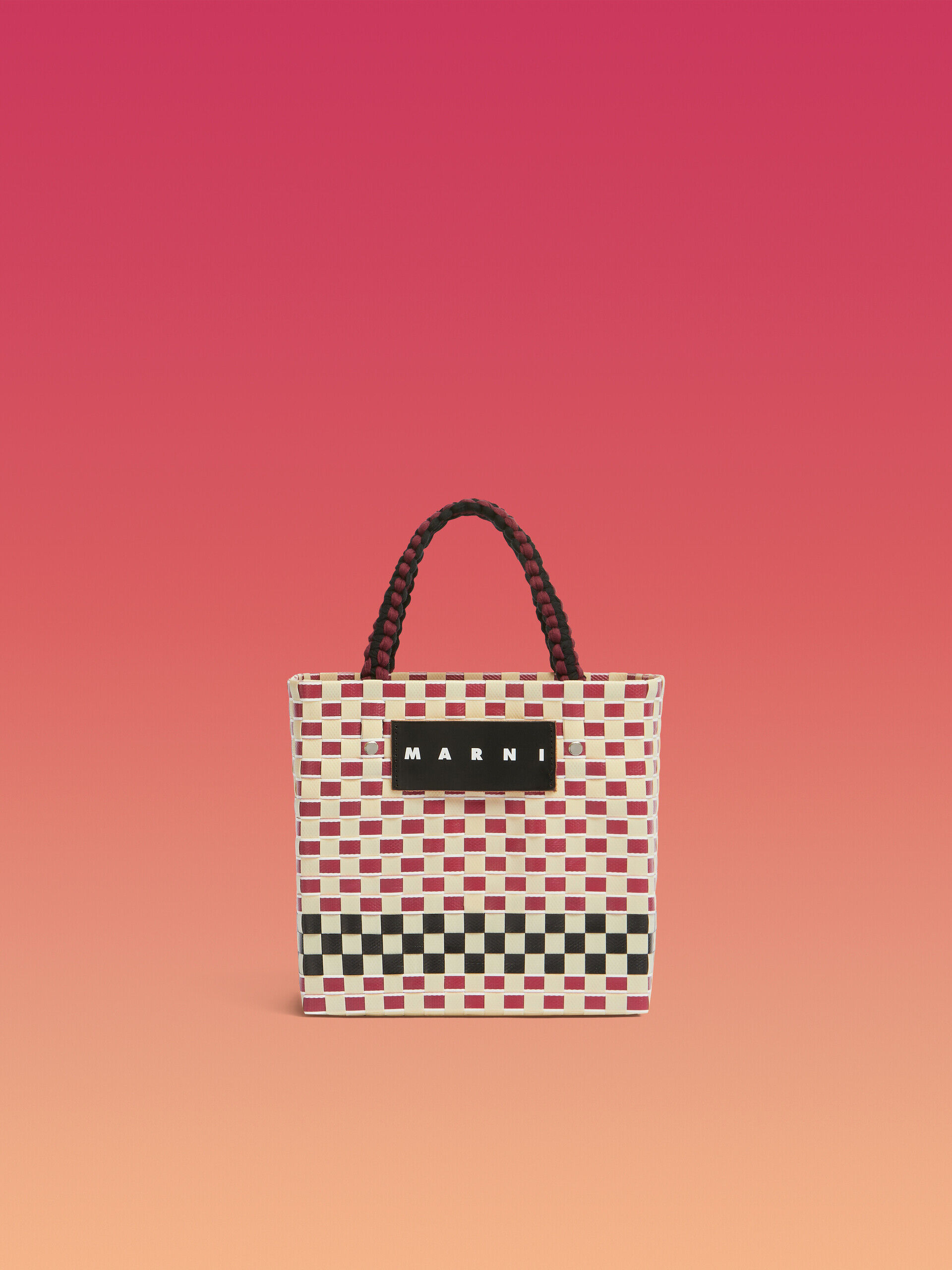 ダークオリーブ(チェリーパイ) MARNI MARKET JERSEY HANDLE