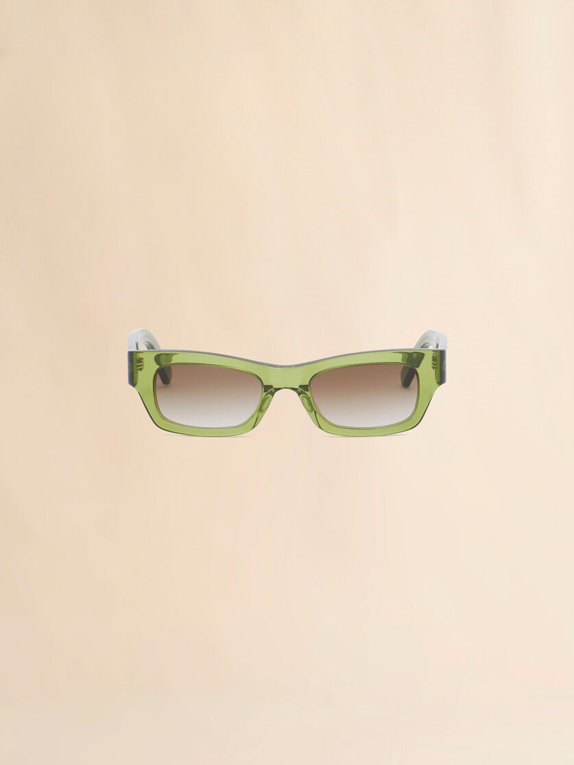 Clear cream Haicli sunglasses - Optical - Image 1