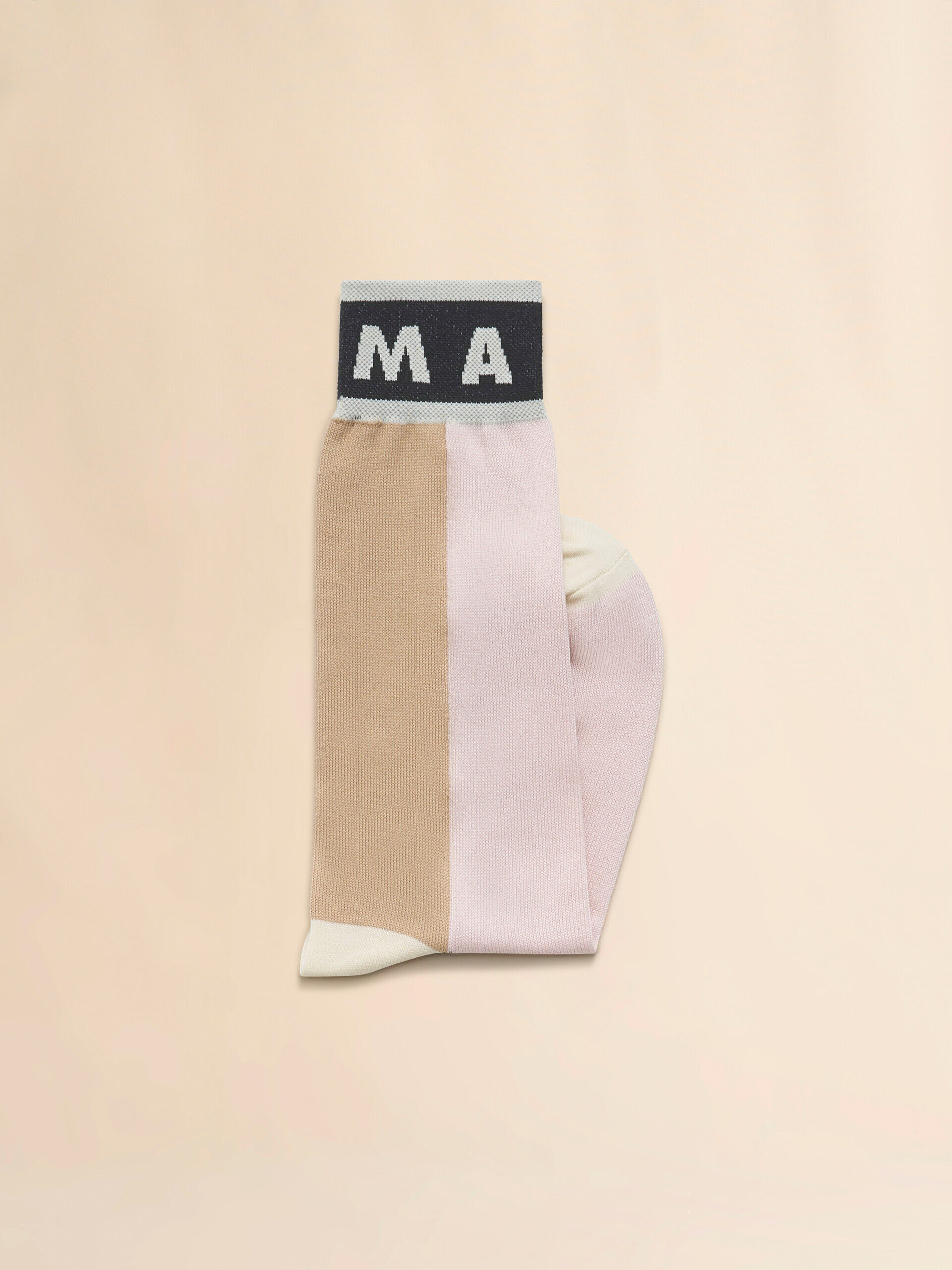 タイツ・ソックス MARNI SS25 SOCKS (SKMC0205Q0 UFC184 FLN99) ブラック フローラルソックス | Marni
