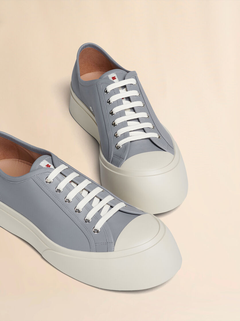 Grey nappa leather Pablo sneaker - Sneakers - Image 5