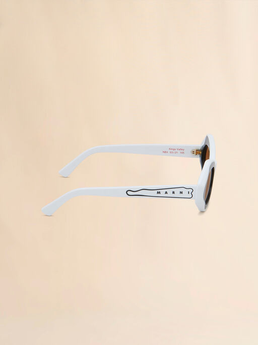 White Unlahand Sunglasses - Optical
