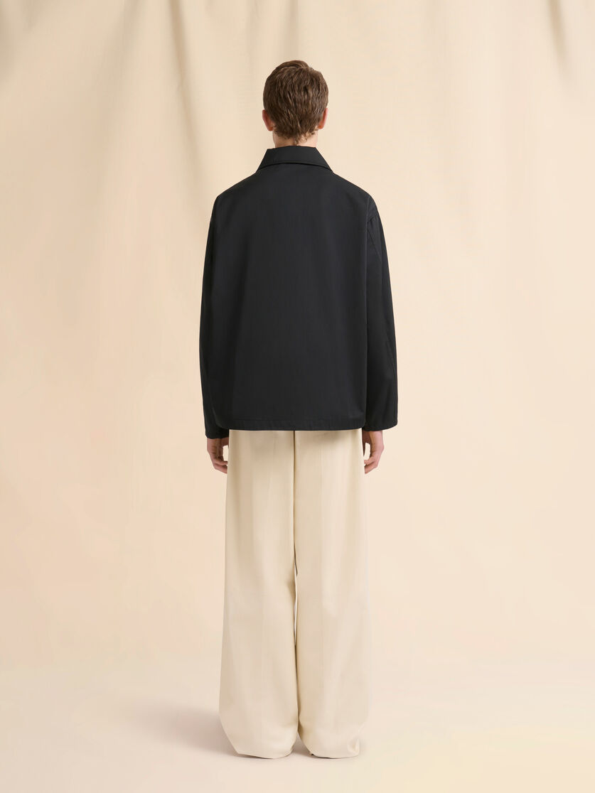 Black water-repellent taffeta jacket - Jackets - Image 3