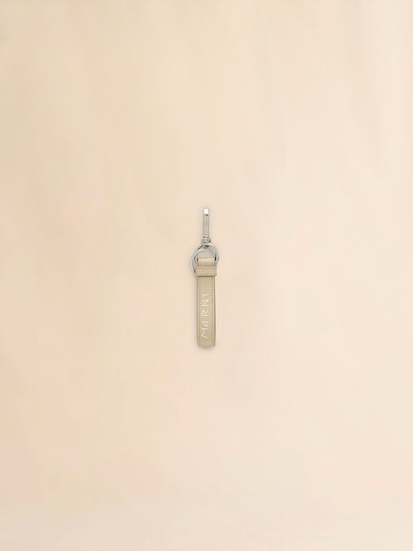 ブルー レザー製キーリング、 マルニメンディング装飾 - キーホルダー - Image 1