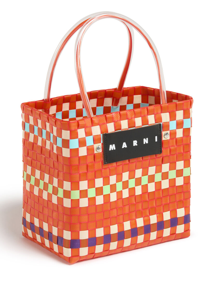 フローオレンジ MARNI MARKET MINI BASKET BAG, Image 4