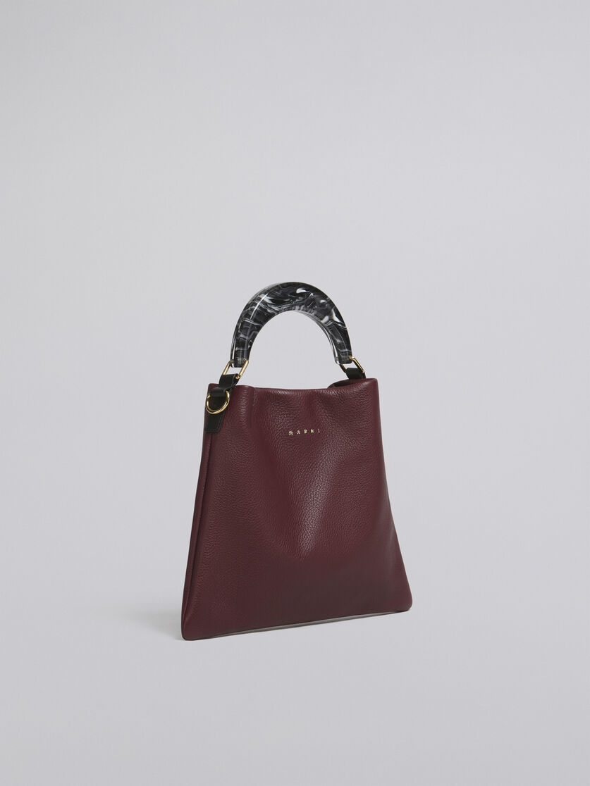 Venice Small Bag in black leather - Shoulder Bags - Image 5