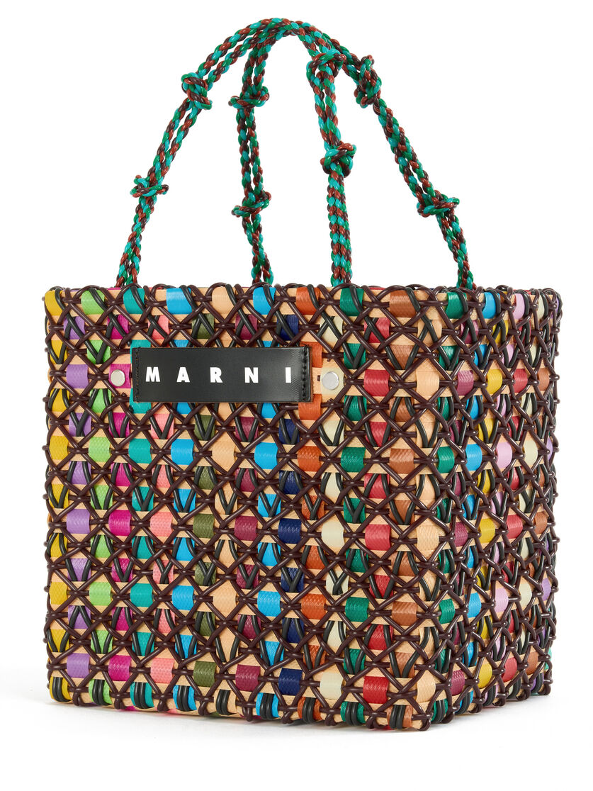 ブルー MARNI MARKET CAKE BASKET - ショッピングバッグ - Image 4