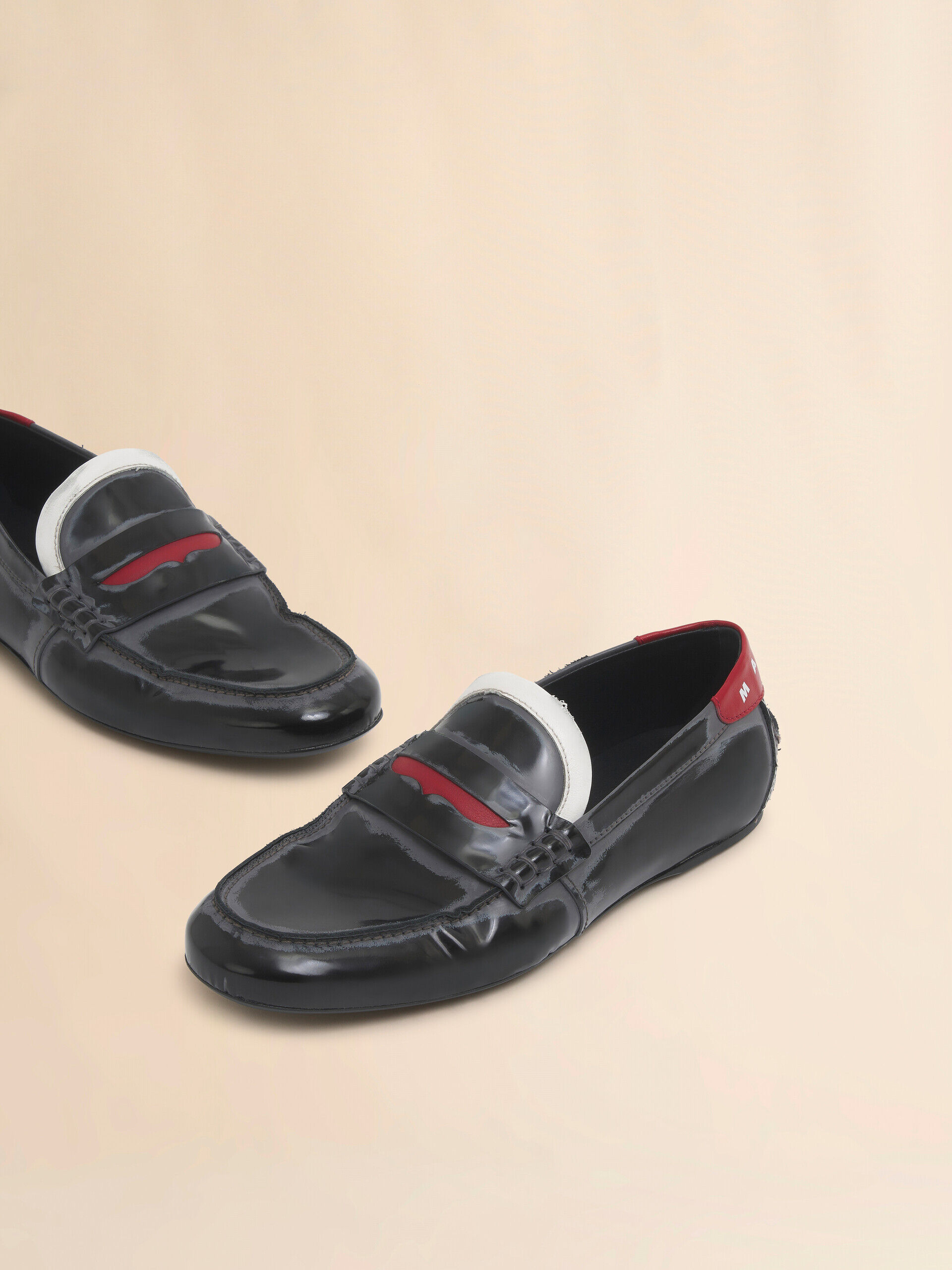 MARNI ローファー MARNI - MARNI マルニ ドレスシューズ/ローファー 23.5cm 黒