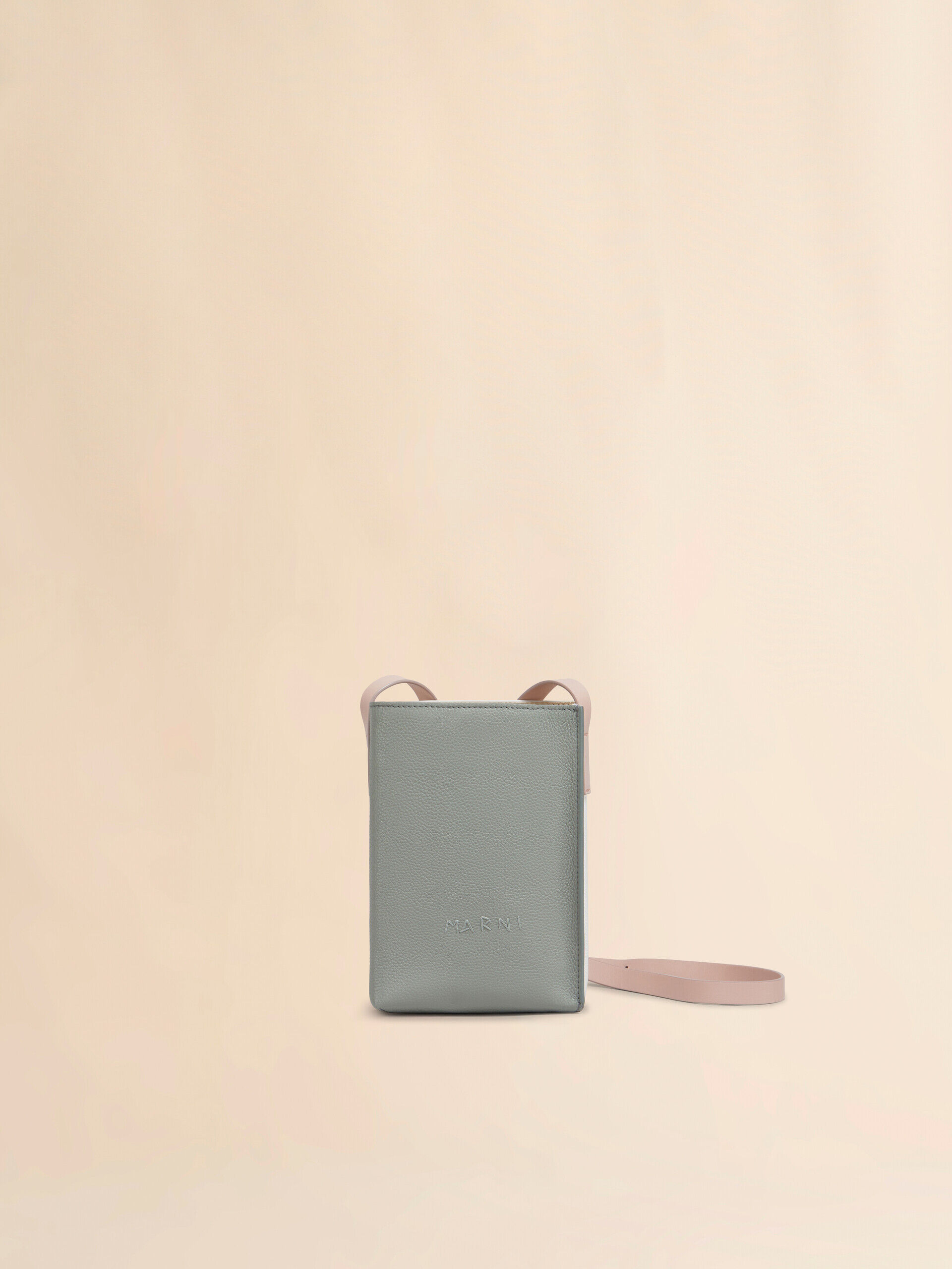 ショルダーバッグ・ポシェット MARNI Women Shoulder Bags SBMP0195U0 P694800M66 Beige Cream leather Trunkaroo medium shoulder bag | Marni