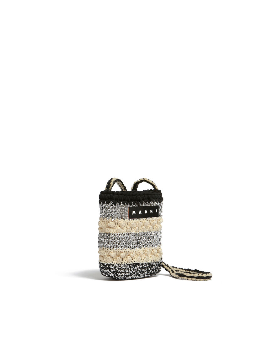 ブラウン パープル ボブルニット MARNI MARKET ミニクロスボディバッグ - ショッピングバッグ - Image 2