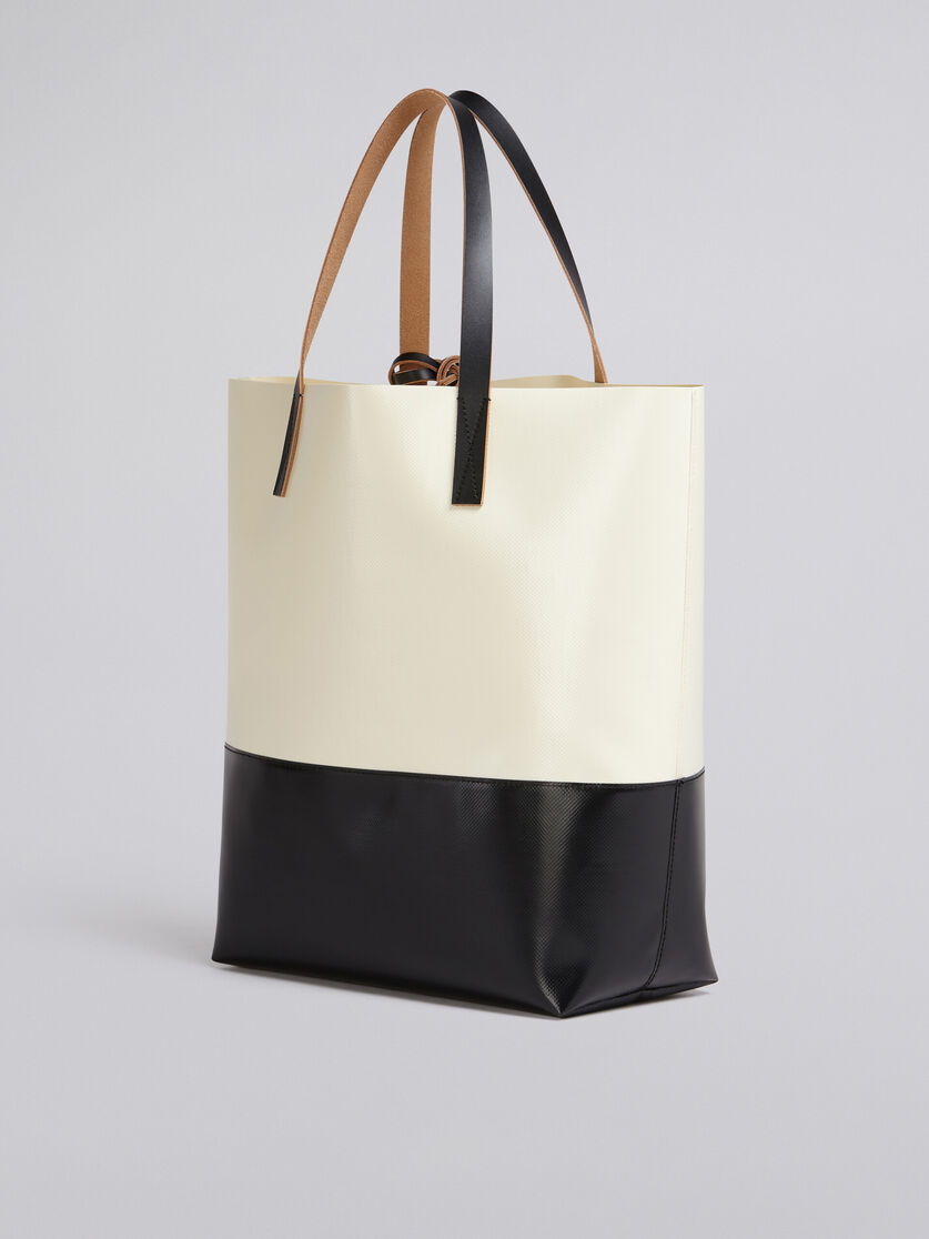 Orange and black Tribeca shopping bag - Shopping Bags - Image 2