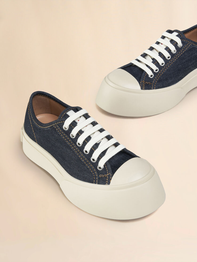 Blue denim Pablo lace-up sneaker - Sneakers - Image 5