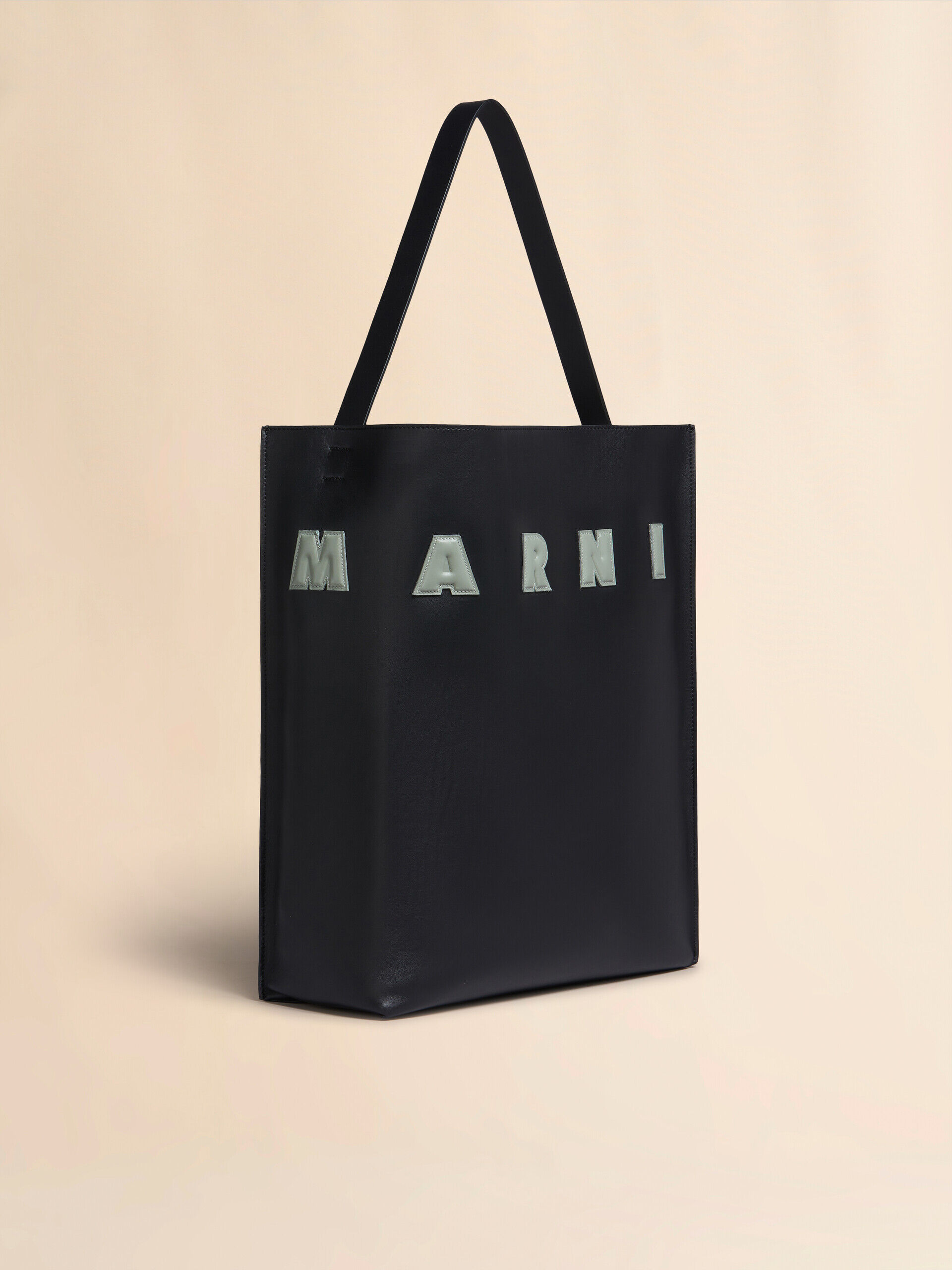 【MARNI】ブラック レザー製 Dot スモールホーボーバッグ ブラック レザー製 Dot ミディアムホーボーバッグ | Marni