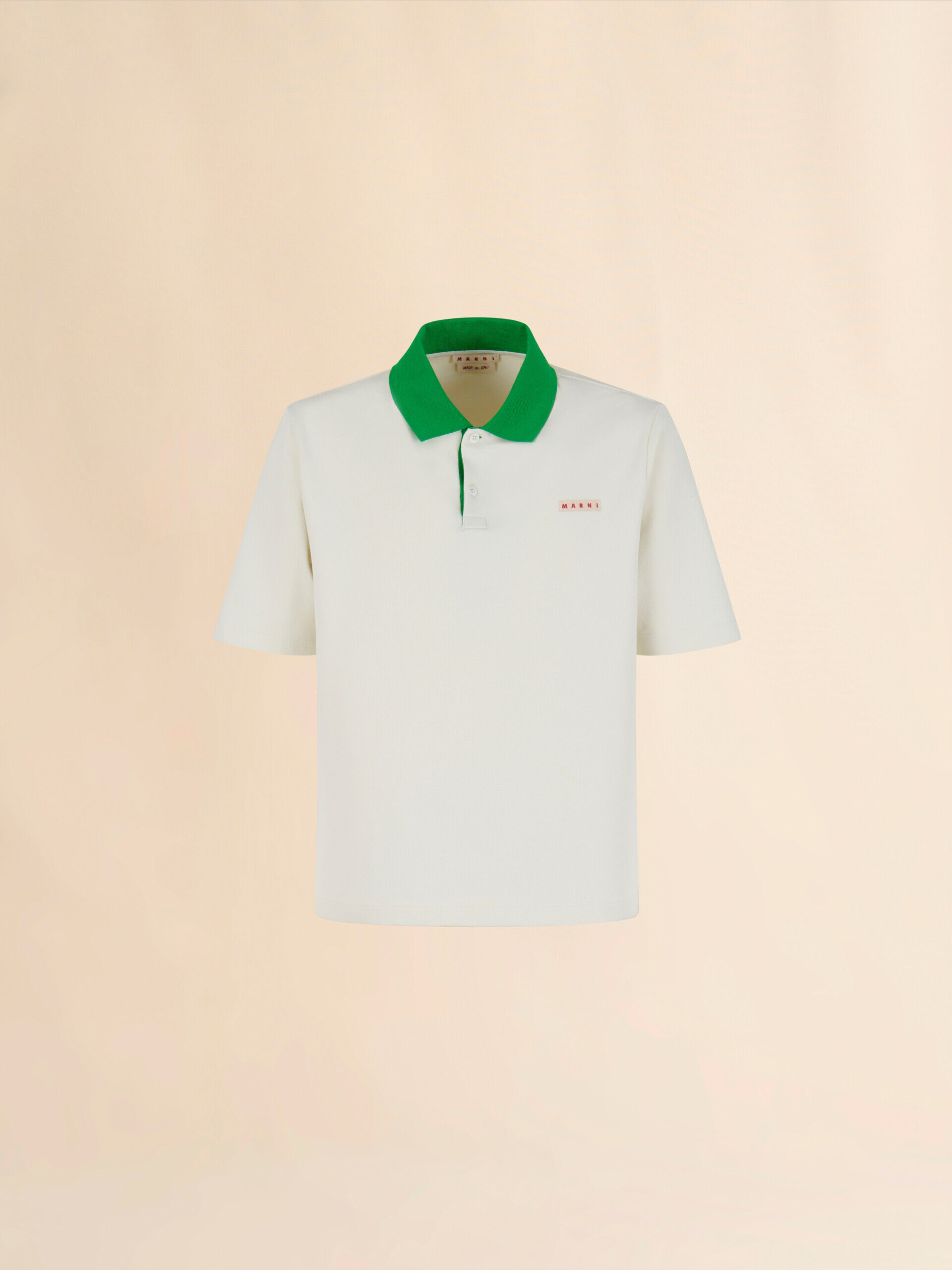 Tシャツ・カットソー MARNI SS25 POLO NECK (POMU0042S0 UTC452 STB26) Marni Polo with logo | Men's Clothing | Vitkac
