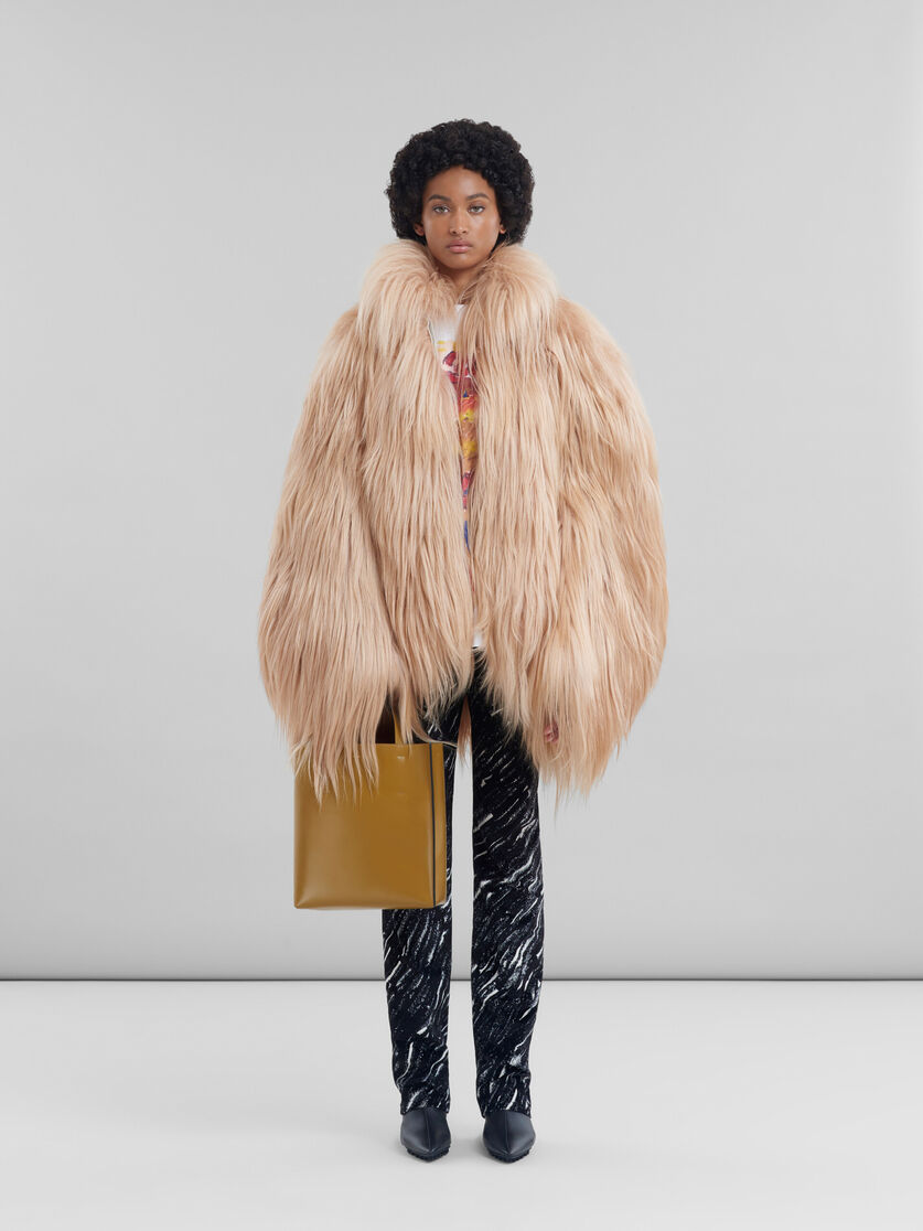 ブラウン レザー製 Museoスモールバッグ | Marni