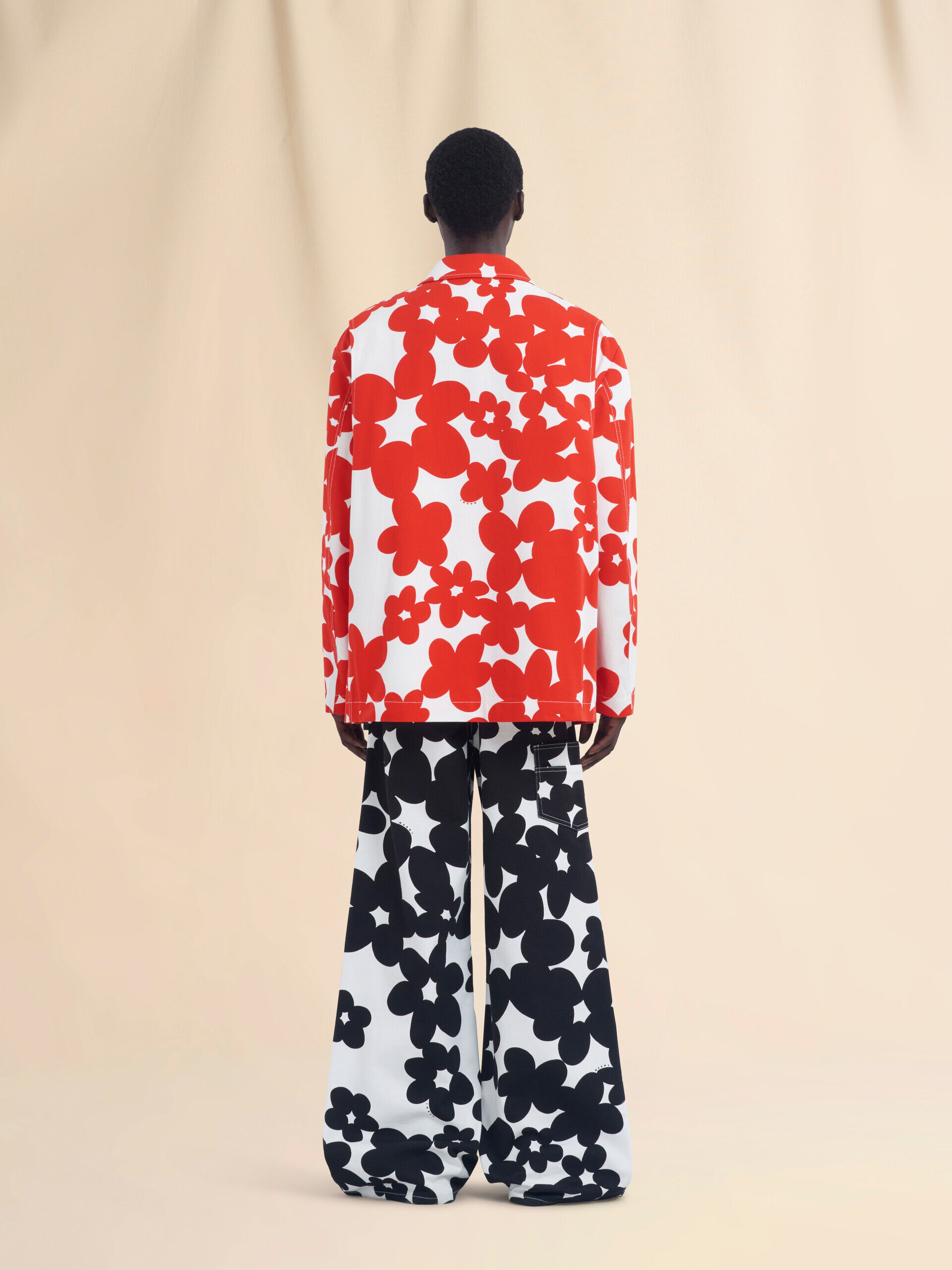 レッド ホワイト Dillies プリントジャケット | Marni