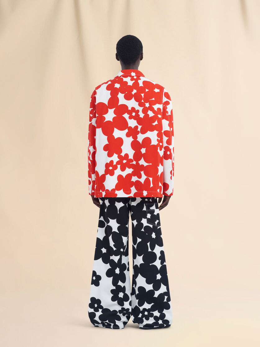 Red and white Dillies print jacket - Jackets - Image 3
