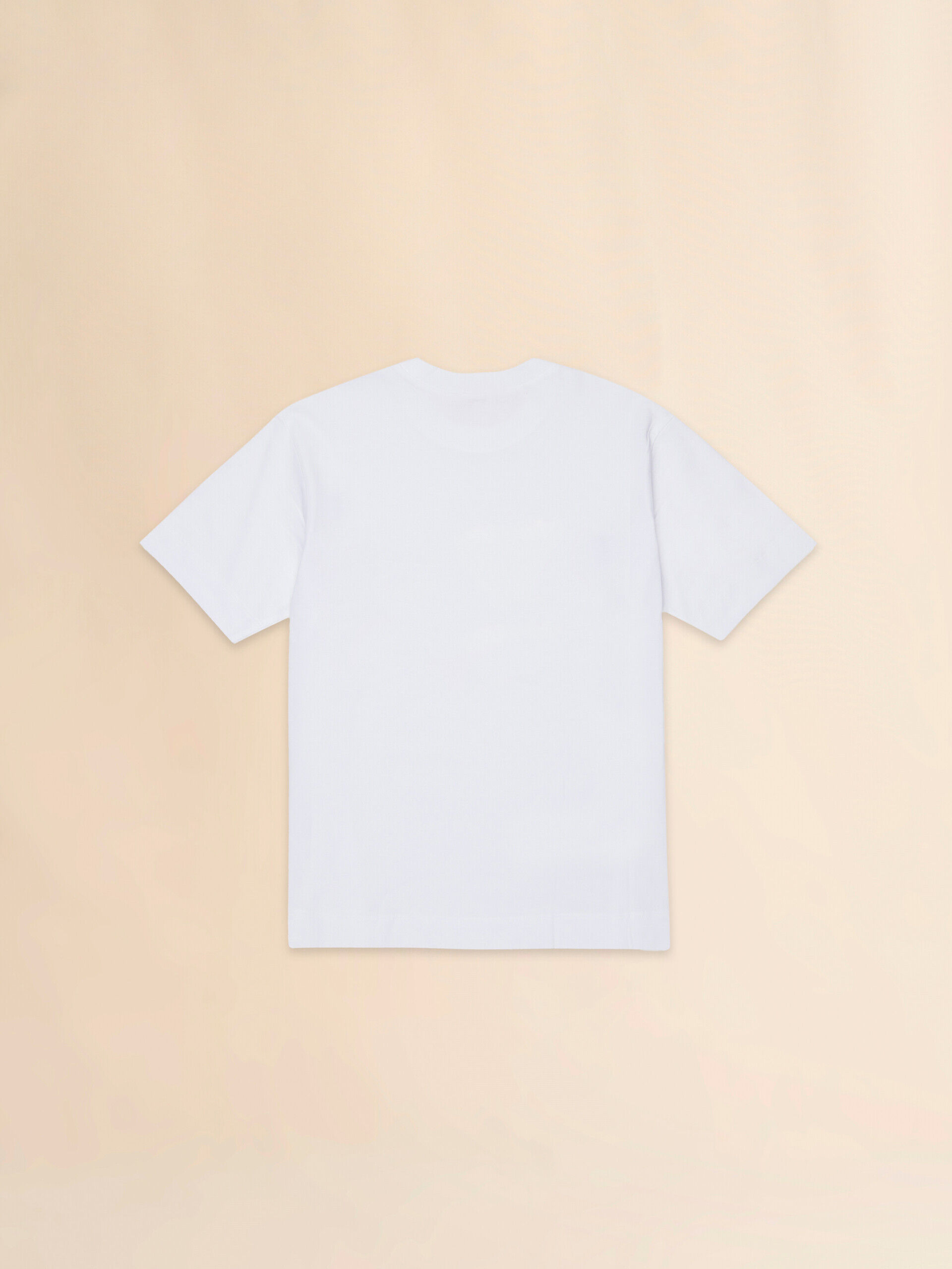 ホワイト ロゴ入りコットンTシャツ | Marni