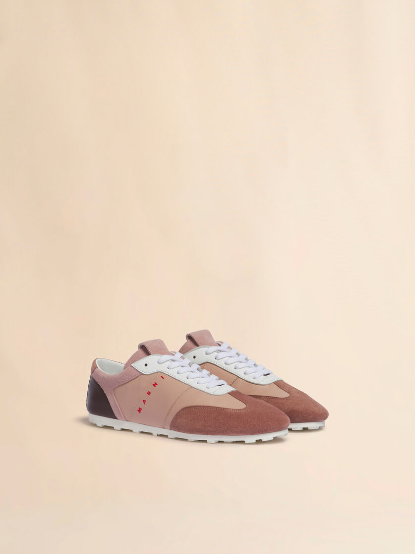 Black leather and suede sneaker - Sneakers - Image 2