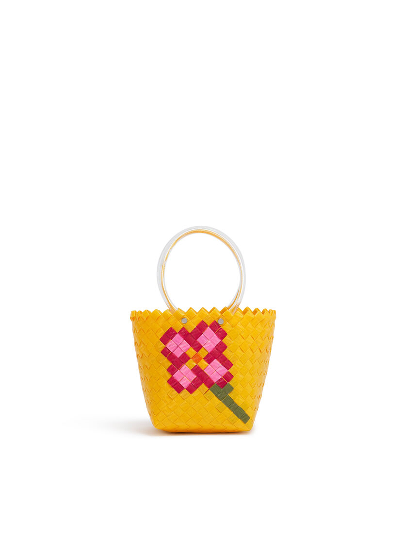 イリスブルー MARNI MARKET TAHA FLOWERS BAG - ショッピングバッグ - Image 3