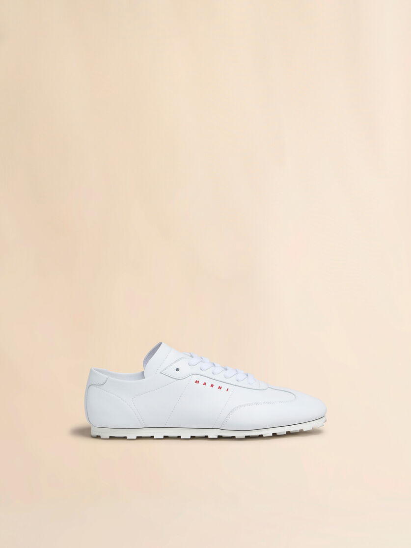 Black nappa leather Softy Soccer sneaker - Sneakers - Image 1
