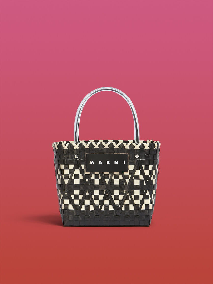 ブラック MARNI MARKET STENCIL BAG | Marni