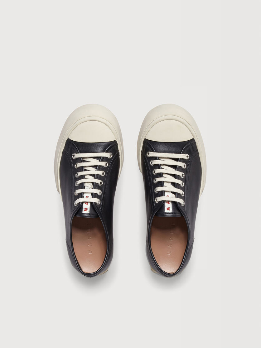 Sneaker Pablo in nappa nera, Image 4