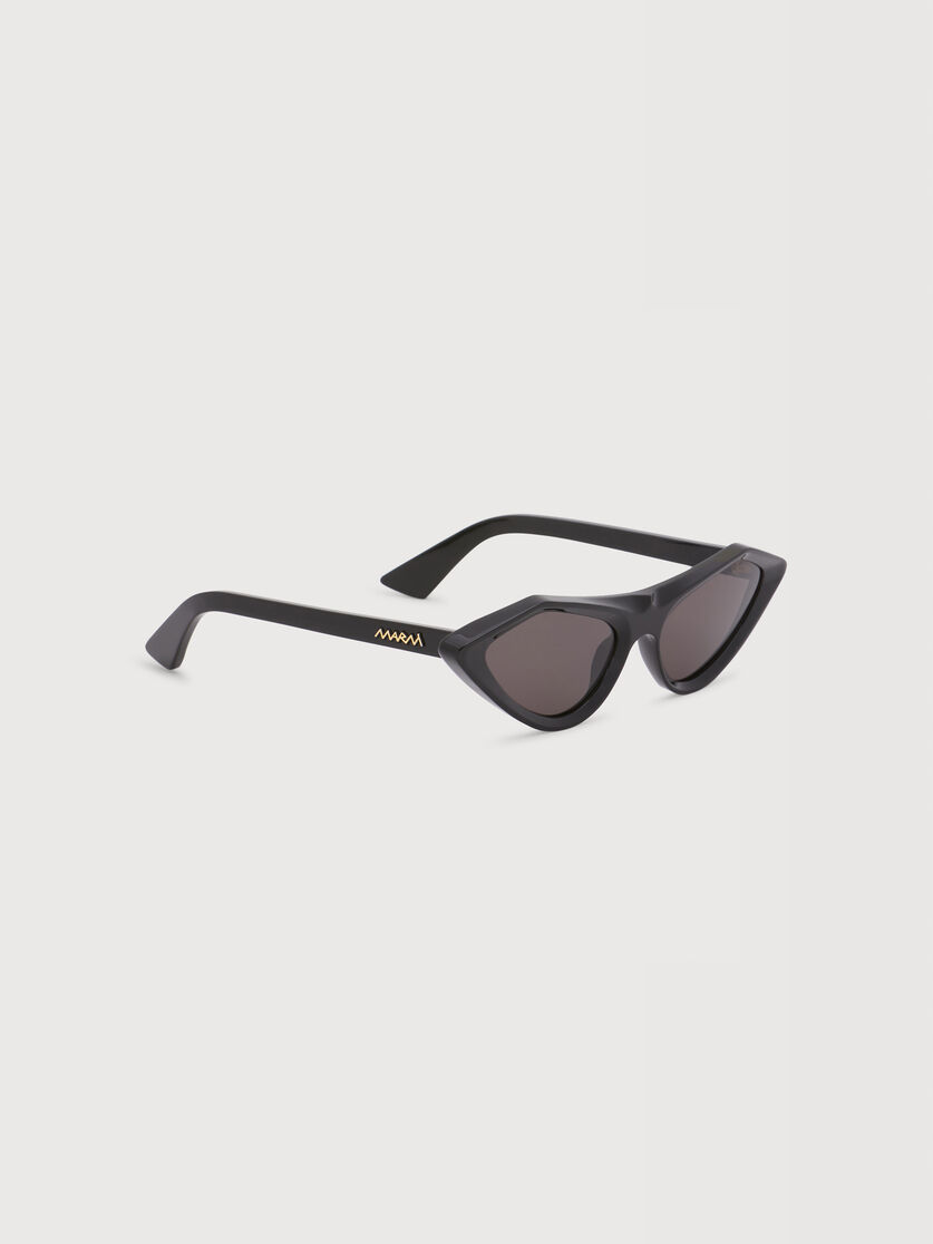 Black acetate Tikbarri sunglasses, Image 2
